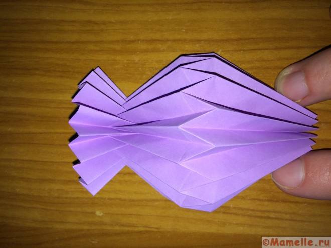 Фоторамка из бумаги Оригами подарок своими руками