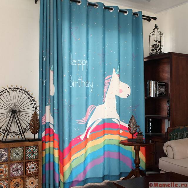 New-cartoon-children-curtains-lovely-rainbow-horse-print-kids-bedroom-curtain-girl-boy-room-blackout-cloth.jpg_640x640